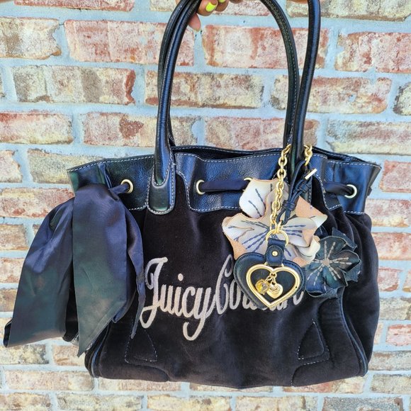 Juicy Couture Handbags - Juicy Couture Flower Accented Handbag